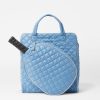 Women MZ Wallace | Pickleball Tote Cornflower Blue/Pebble