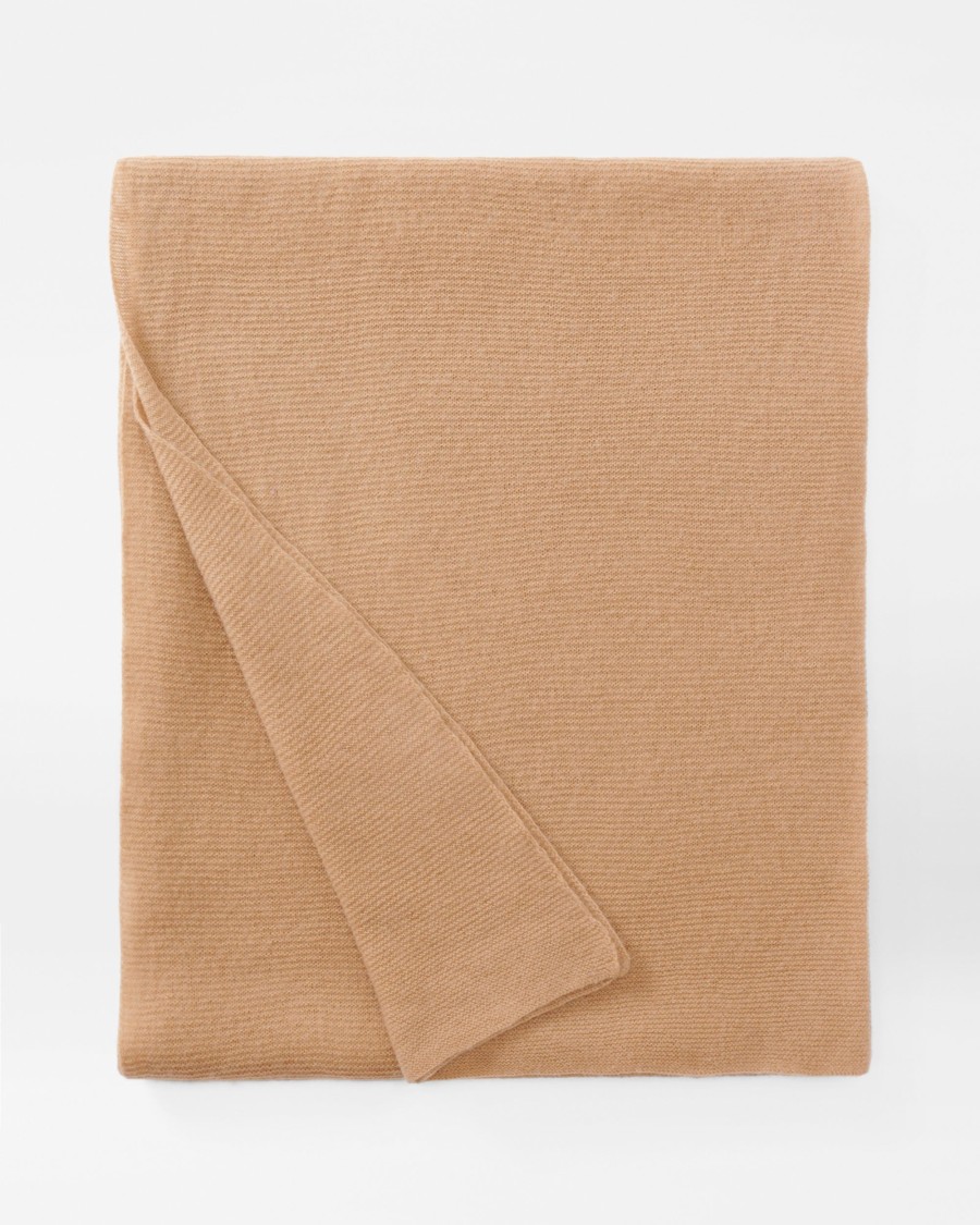 Women MZ Wallace | Cashmere Travel Wrap Camel