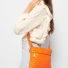 Women MZ Wallace | Metro Flat Crossbody Tangerine Rec