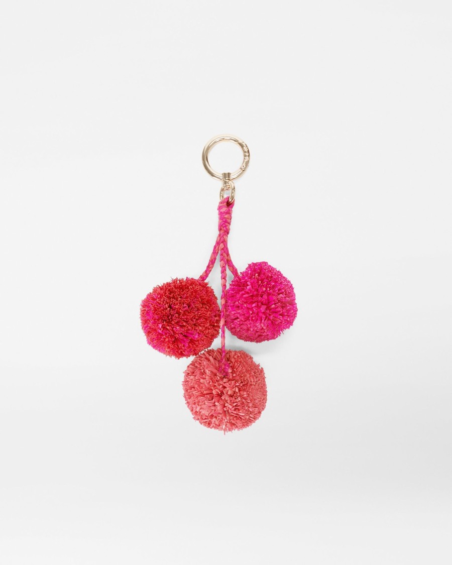 Women MZ Wallace | Raffia Pom Poms Multi