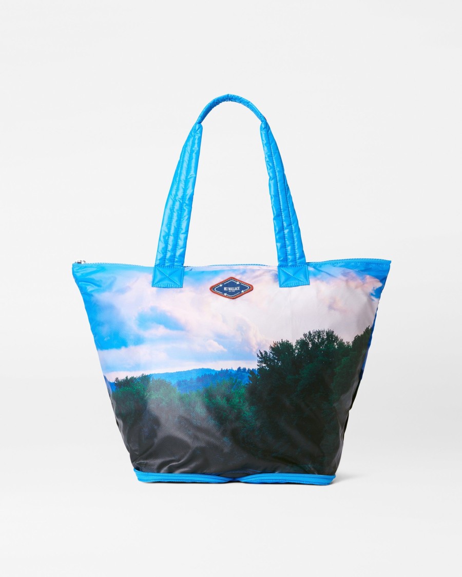 Women MZ Wallace | Packable Market Tote Woodland