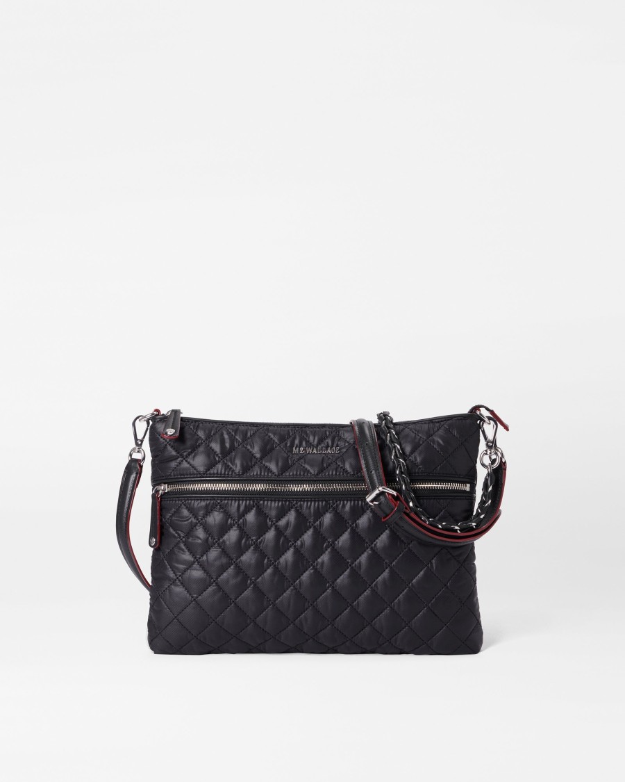 Women MZ Wallace | Crosby Crossbody Black Rec