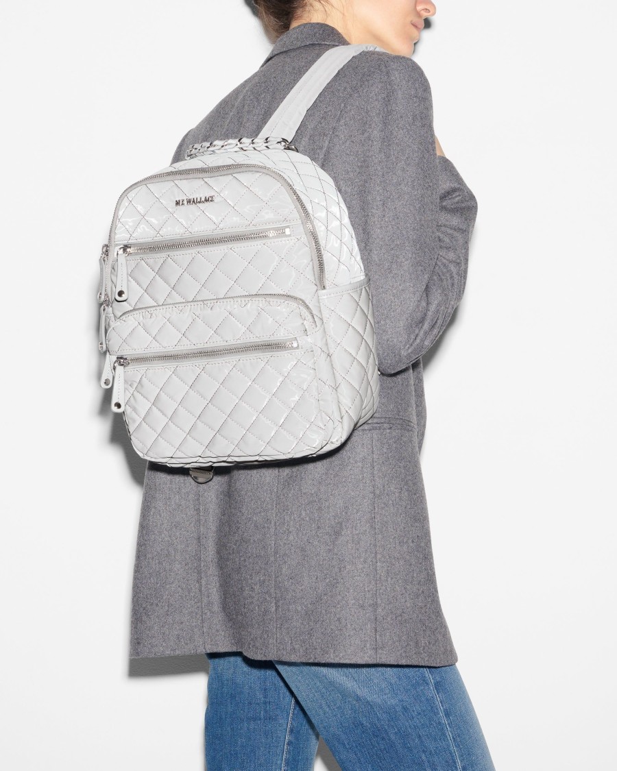 Women MZ Wallace | Small Crosby Backpack Pebble Liquid