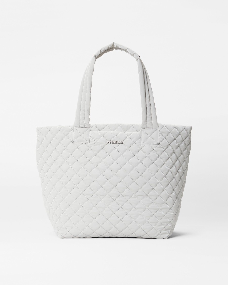 Women MZ Wallace | Medium Metro Tote Deluxe Pebble Liquid