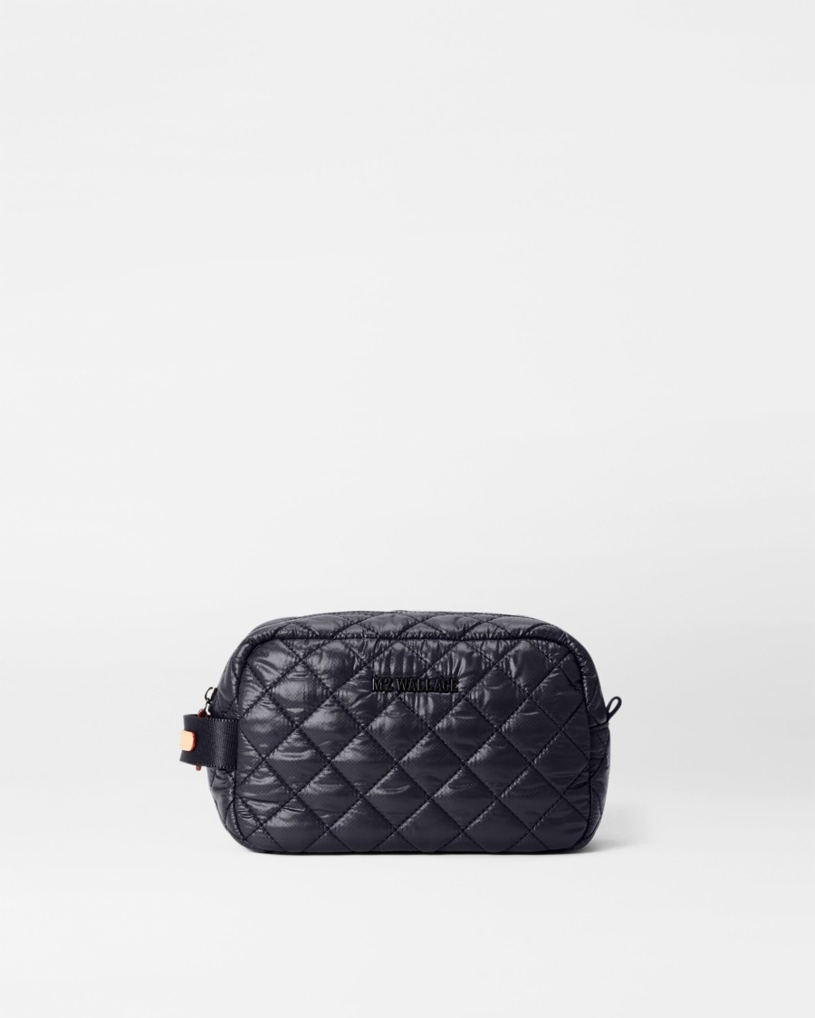 Women MZ Wallace | Small Metro Cosmetic Black