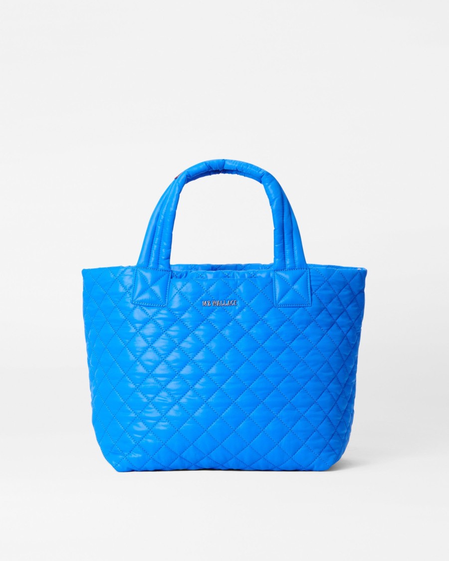 Women MZ Wallace | Small Metro Tote Deluxe True Blue