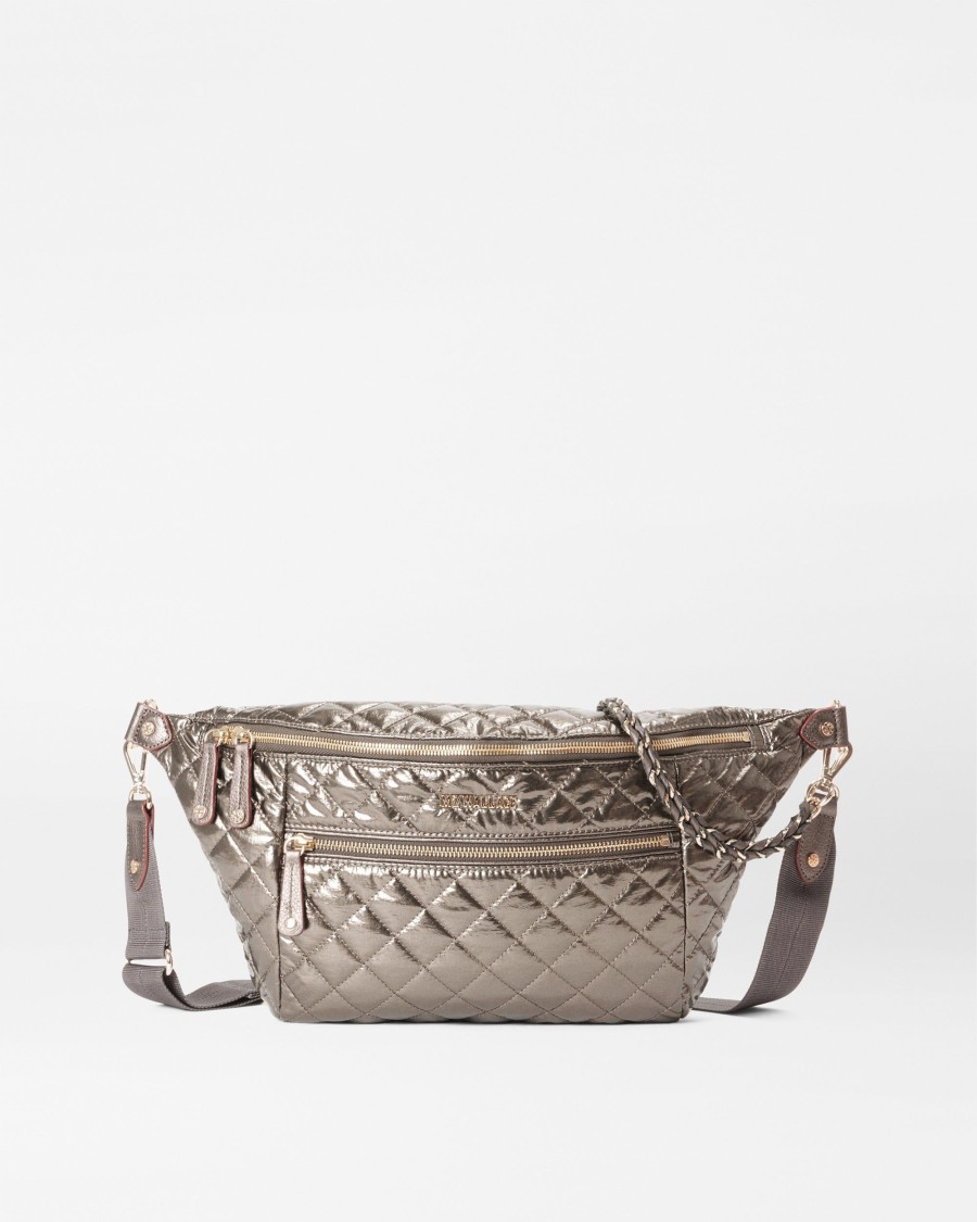 Women MZ Wallace | Crosby Sling Moondust Metallic Lacquer