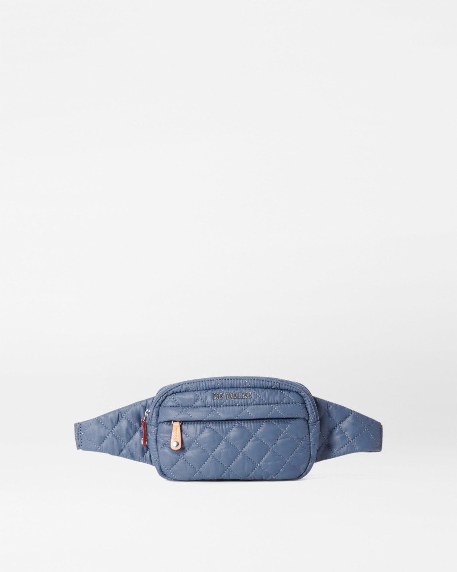 Women MZ Wallace | Metro Belt Bag Denim Rec