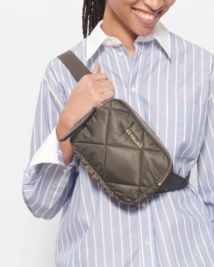 Women MZ Wallace | Quilted Madison Belt Bag Magnet