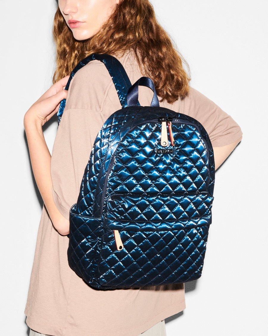 Women MZ Wallace | City Backpack Midnight Liquid