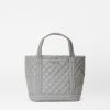 Women MZ Wallace | Small Empire Tote Silver Reflective