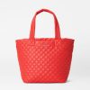 Women MZ Wallace | Medium Metro Tote Deluxe Cherry Rec