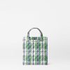 Women MZ Wallace | Mini Box Tote Plaid