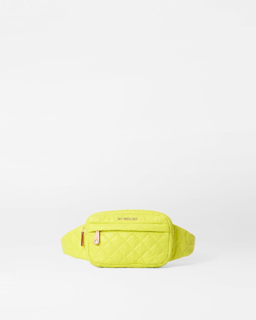 Women MZ Wallace | Metro Belt Bag Acid Yellow Rec