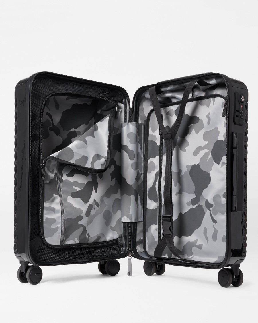 Women MZ Wallace | Carry-On Luggage Black Lacquer