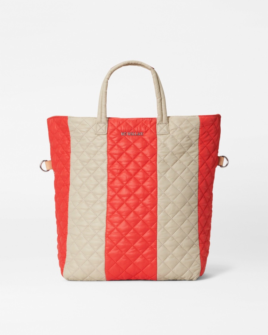 Women MZ Wallace | Cabana Tote Atmosphere/Cherry