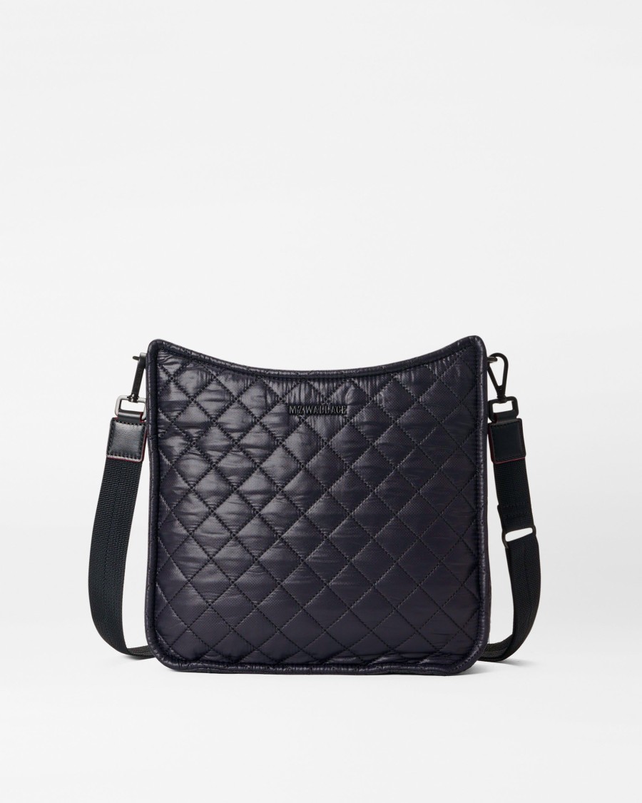 Women MZ Wallace | Box Metro Crossbody Black