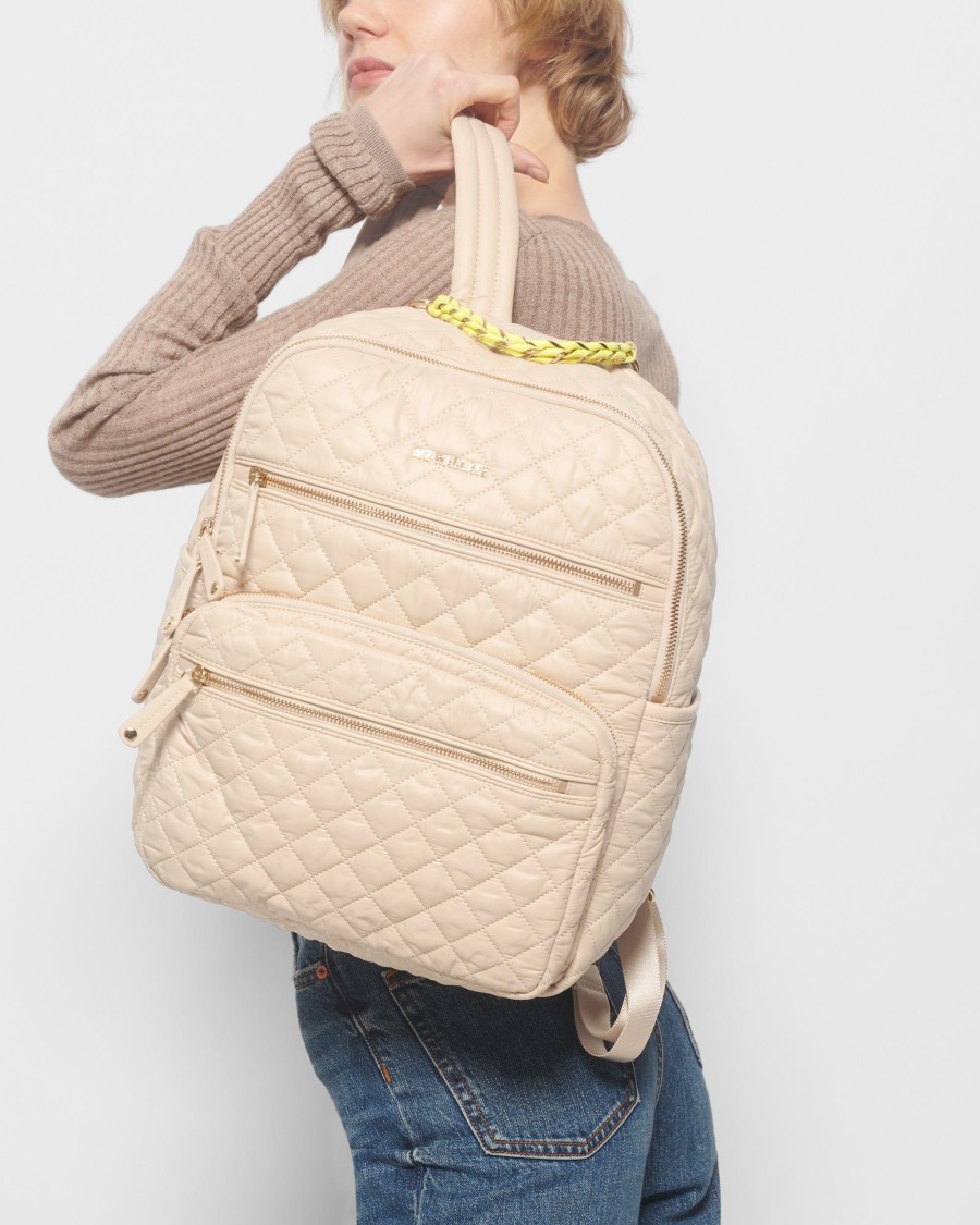 Women MZ Wallace | Crosby Backpack Buff Rec