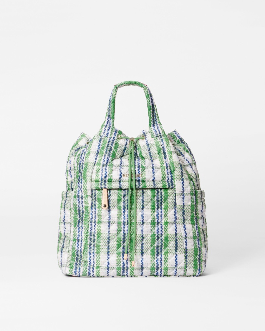 Women MZ Wallace | Metro Convertible Backpack Plaid