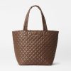 Women MZ Wallace | Medium Metro Tote Deluxe Walnut