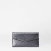 Women MZ Wallace | Katherine Wallet Black Saffiano