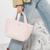 Women MZ Wallace | Small Metro Tote Deluxe Rose Rec