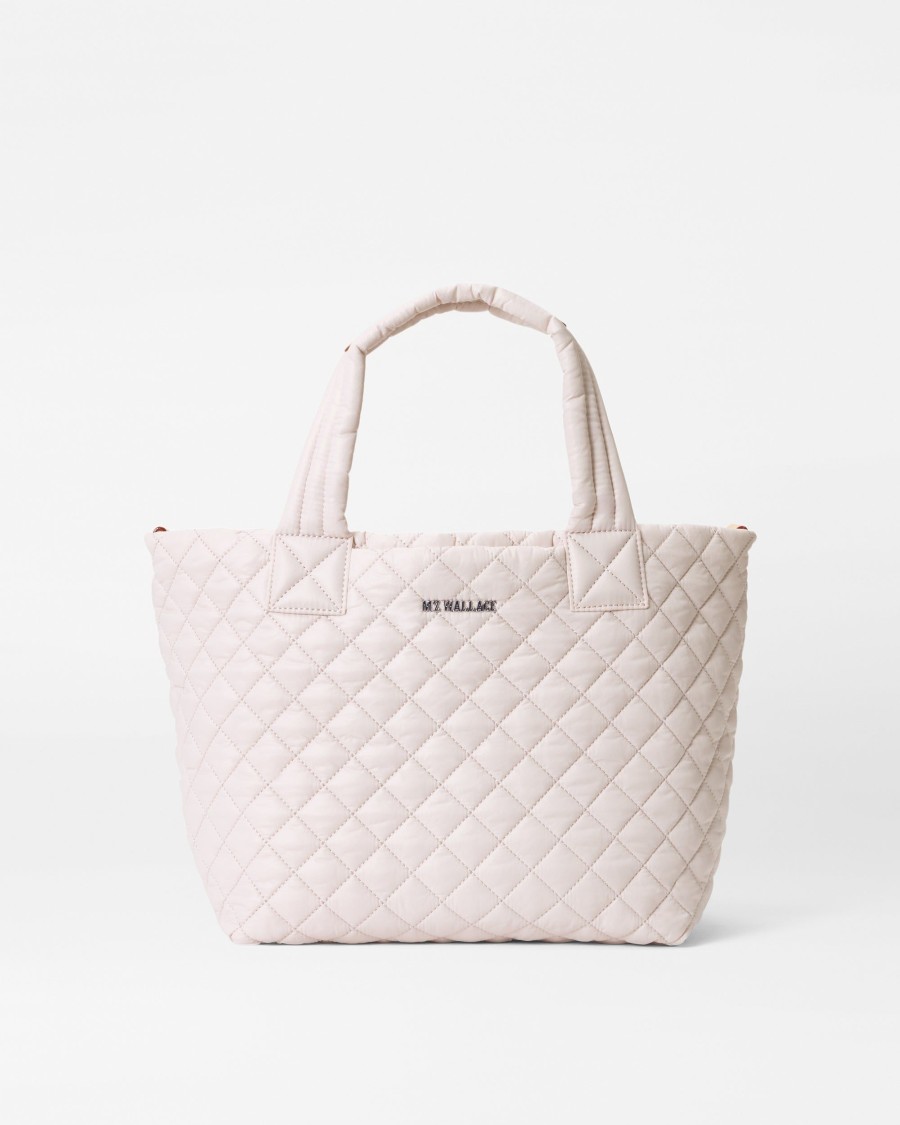 Women MZ Wallace | Small Metro Tote Deluxe Rose Rec