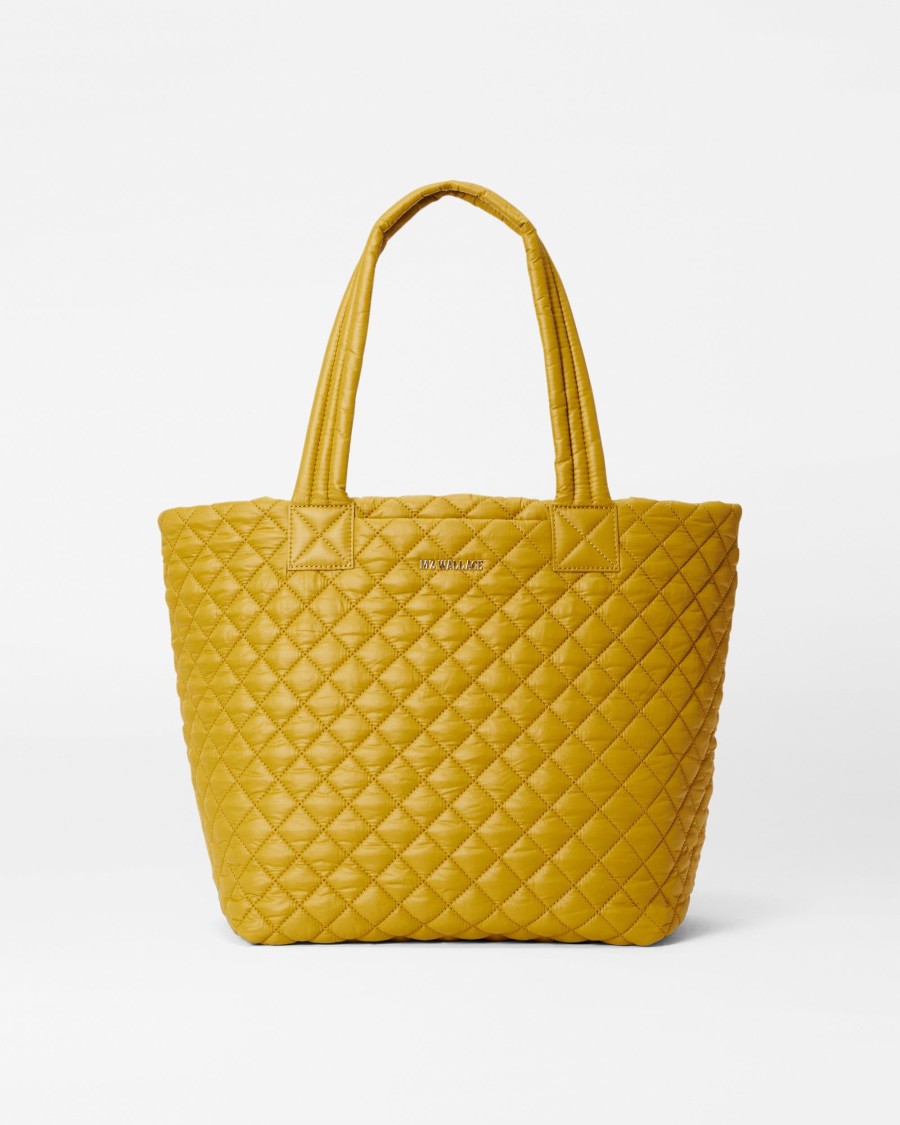 Women MZ Wallace | Medium Metro Tote Deluxe Ocher