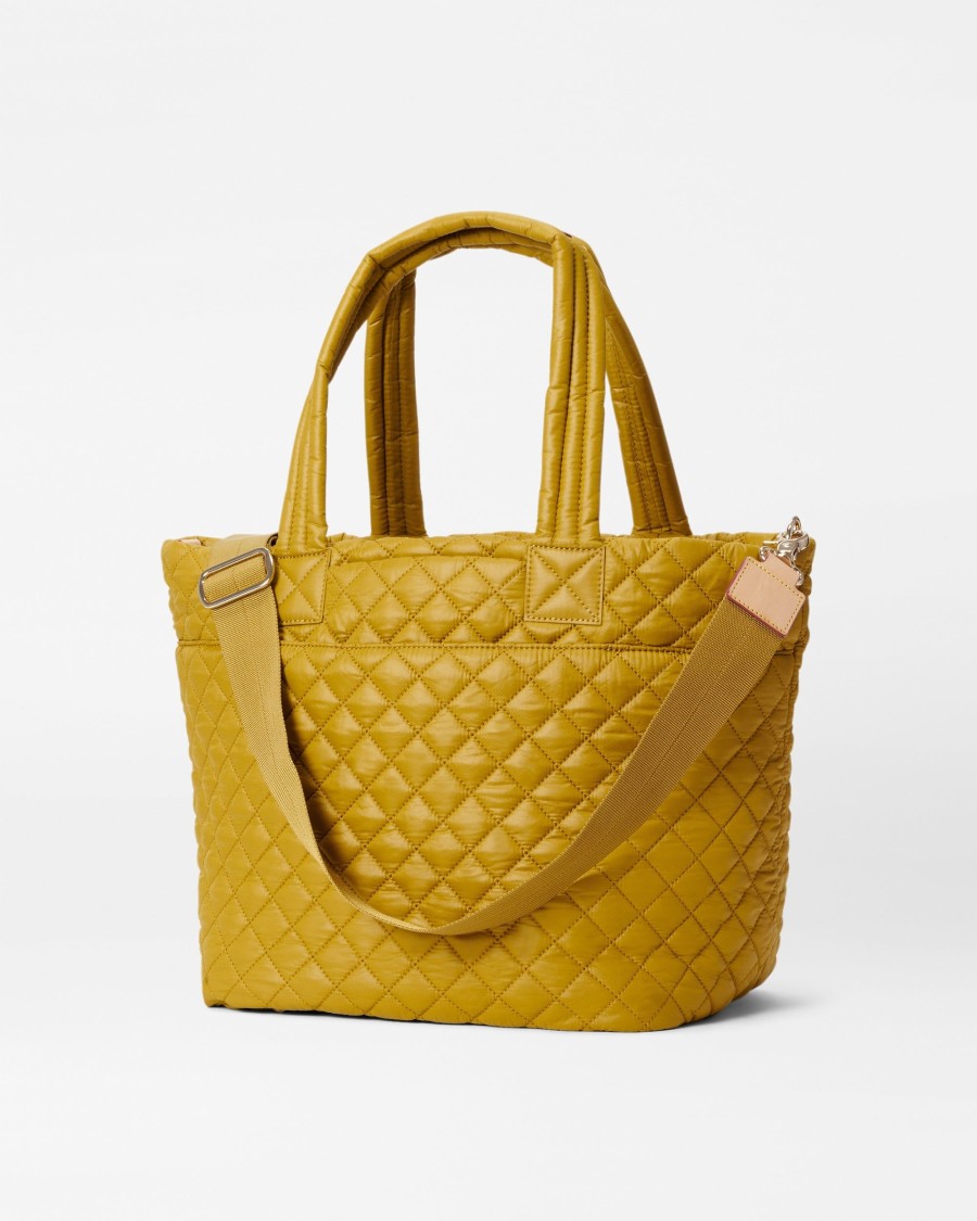 Women MZ Wallace | Medium Metro Tote Deluxe Ocher