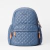 Women MZ Wallace | Pocket Metro Backpack Denim Rec