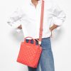 Women MZ Wallace | Mini Box Tote Coral Rec