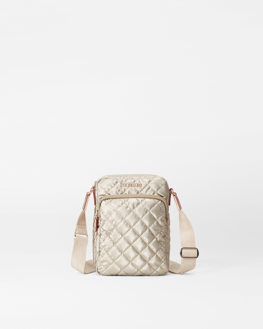 Women MZ Wallace | Metro Crossbody Quartz Pearl