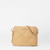 Women MZ Wallace | Quilted Madison Crossbody Camel