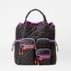 Women MZ Wallace | Limited Edition Convertible Backpack Black/Aura