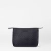 Women MZ Wallace | Woven Metro Clutch Black