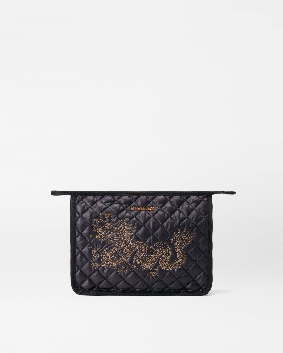 Women MZ Wallace | Metro Clutch Year Of The Dragon Embroidered