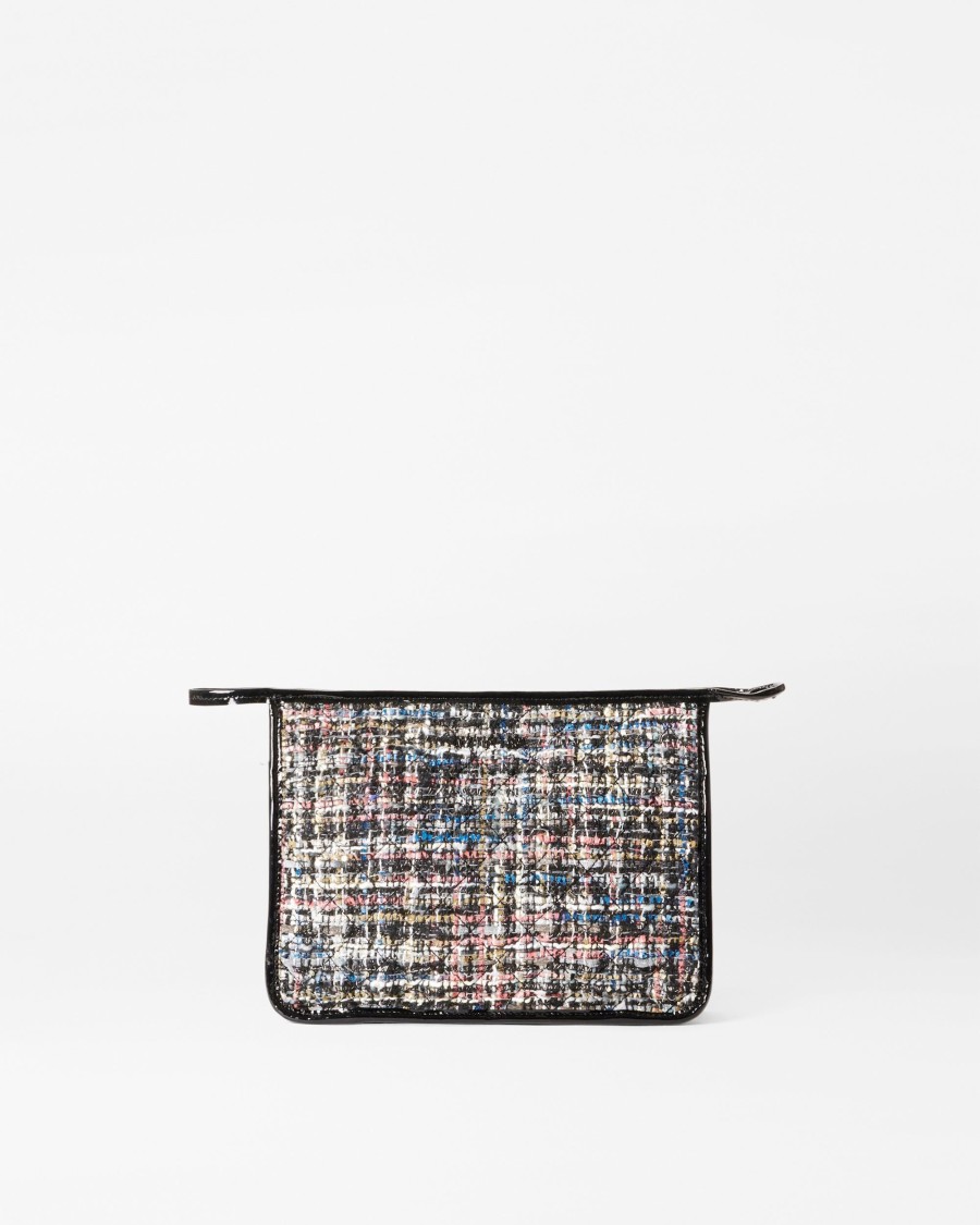 Women MZ Wallace | Metro Clutch Midnight Sparkle Boucle