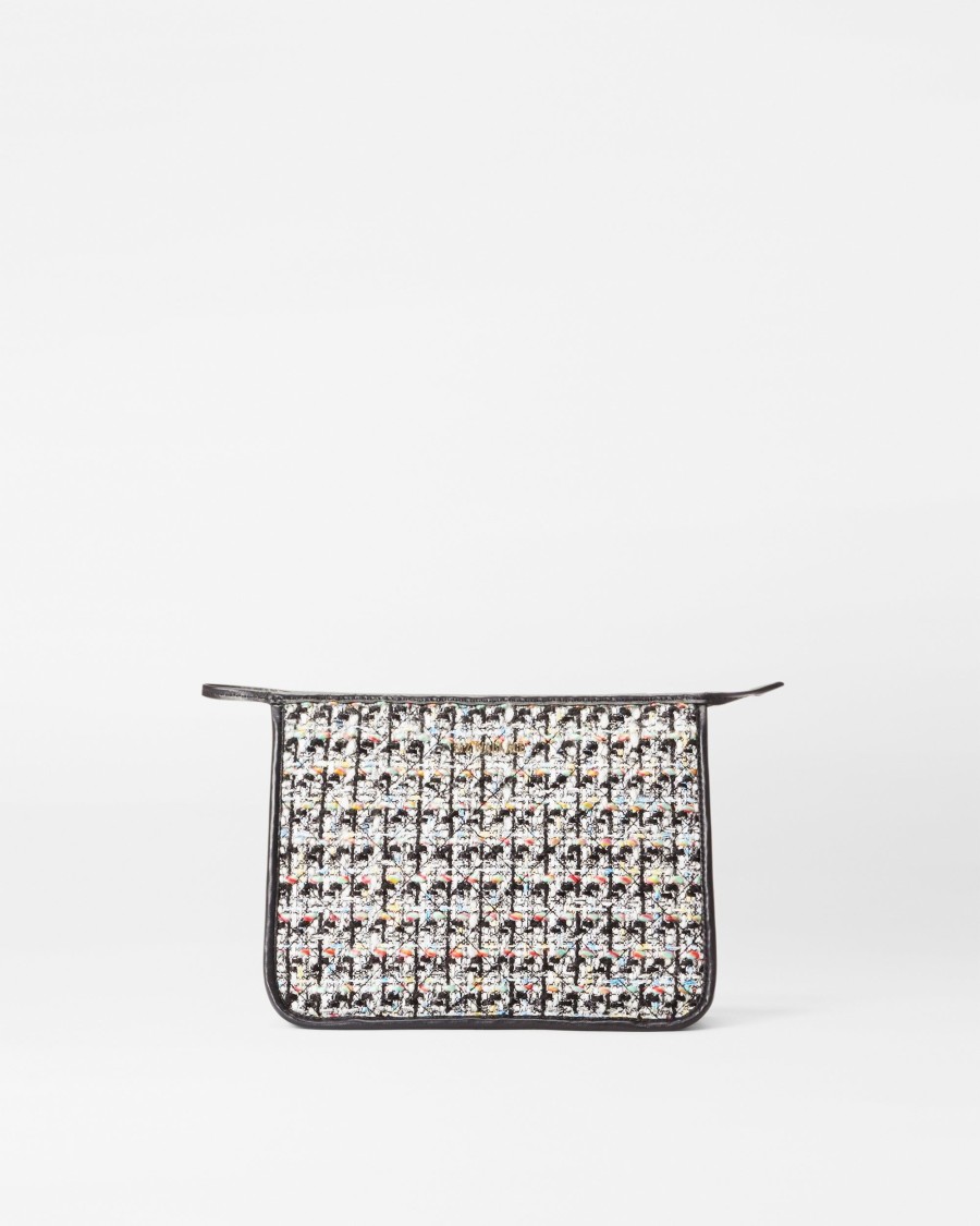 Women MZ Wallace | Metro Clutch Black Italian Leather