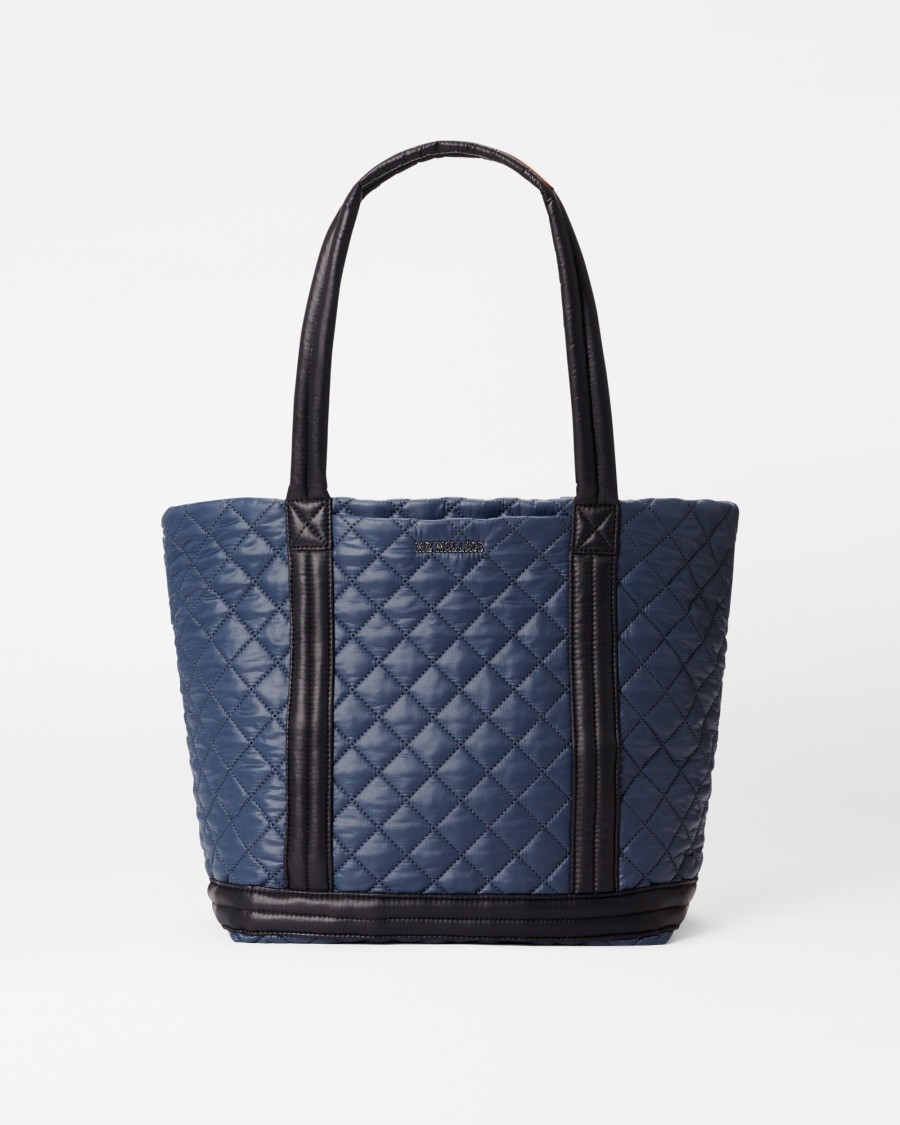 Women MZ Wallace | Medium Empire Tote Navy & Black