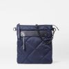 Women MZ Wallace | Quilted Flat Madison Crossbody Dawn Rec