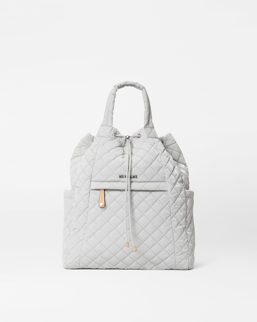 Women MZ Wallace | Metro Convertible Backpack Pebble Liquid