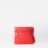 Women MZ Wallace | Metro Flat Crossbody Cherry Rec