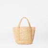 Women MZ Wallace | Mini Raffia Tote Raffia/Camel