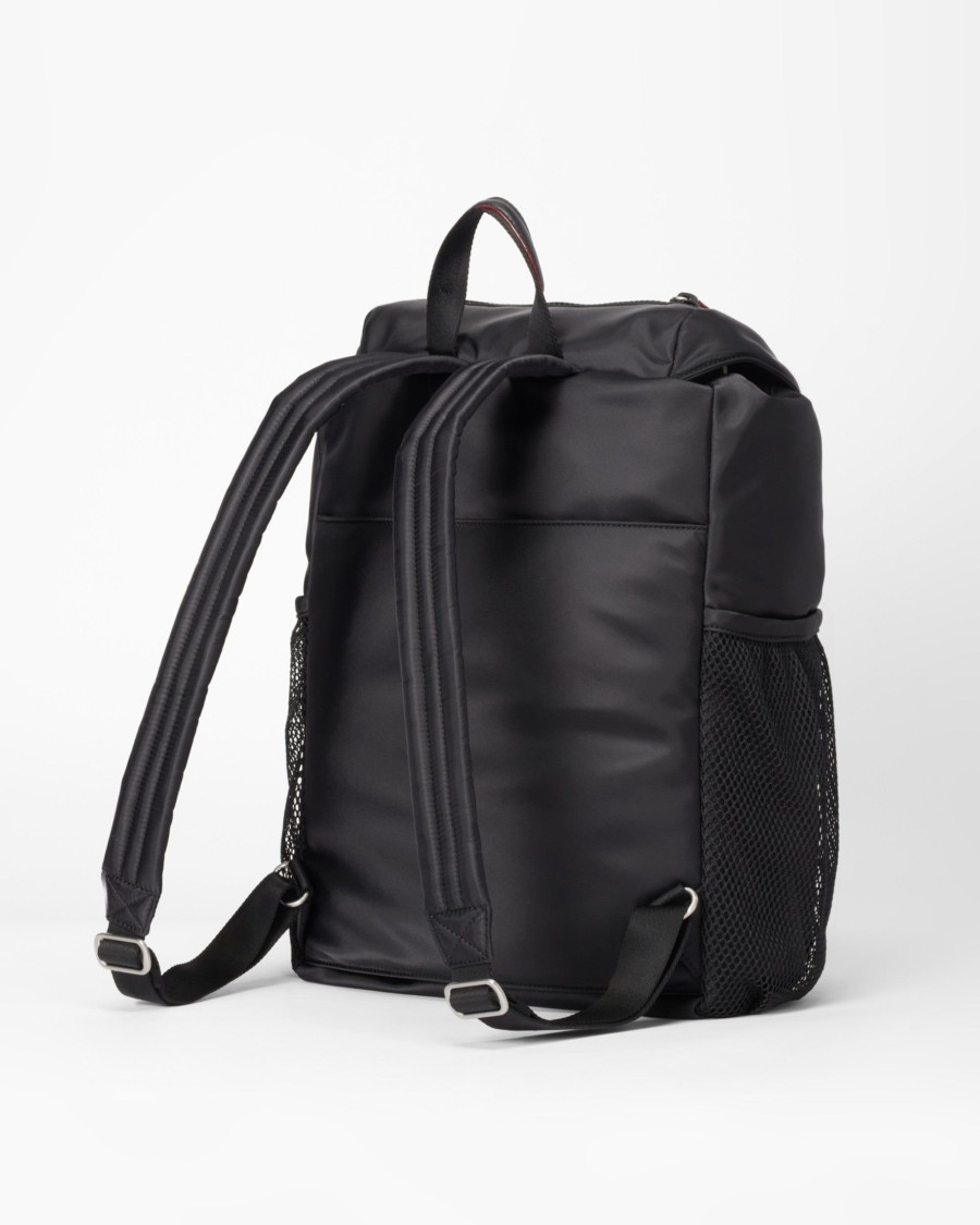 Women MZ Wallace | Bleecker Rucksack Black Rec