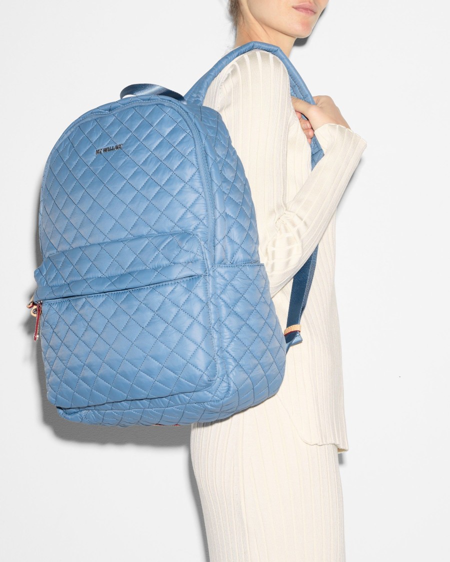 Women MZ Wallace | Metro Backpack Deluxe Cornflower Blue