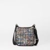 Women MZ Wallace | Small Box Crossbody Midnight Sparkle Boucle