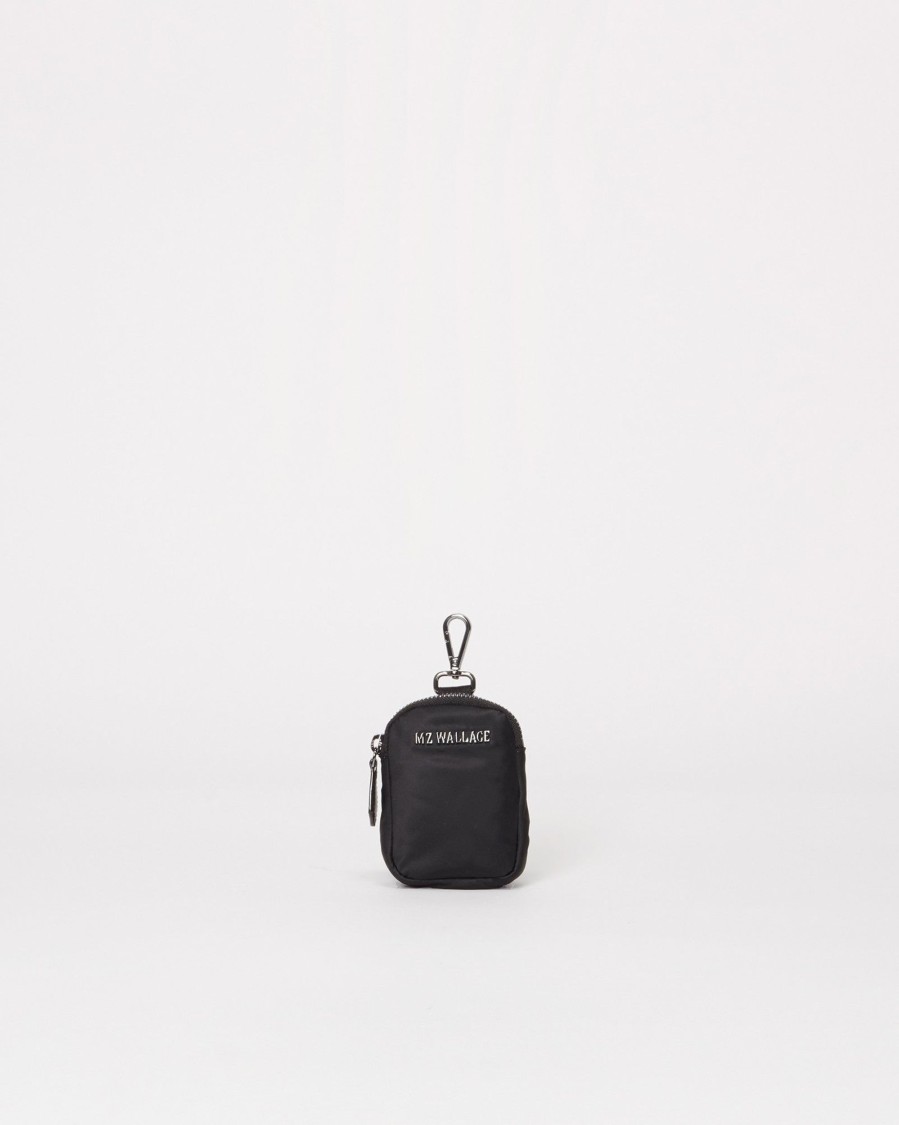 Women MZ Wallace | Large Bowery Link Pouch Black Air