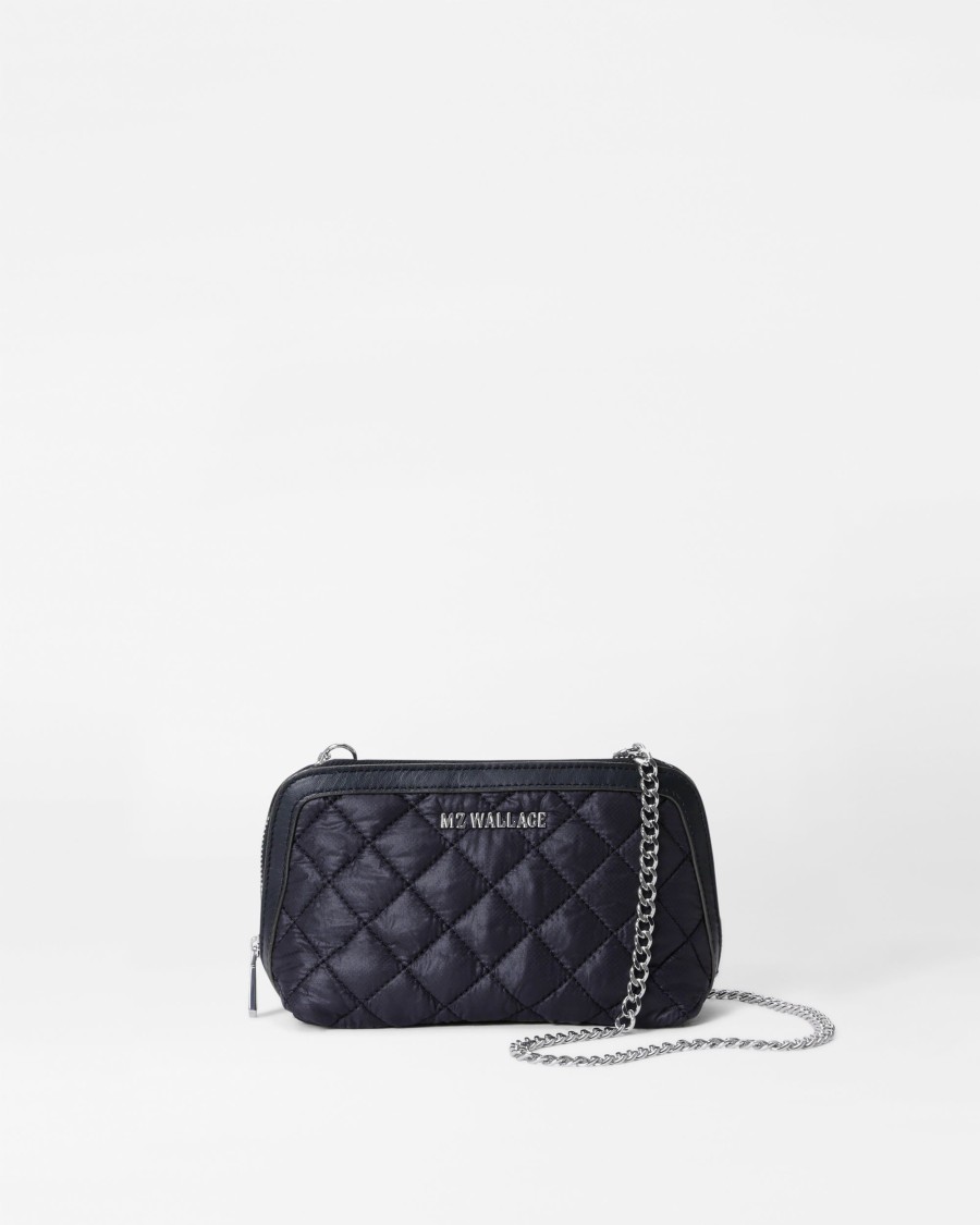 Women MZ Wallace | Small Emily Crossbody Black Rec