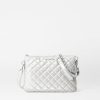 Women MZ Wallace | Large Crosby Pippa Oyster Metallic