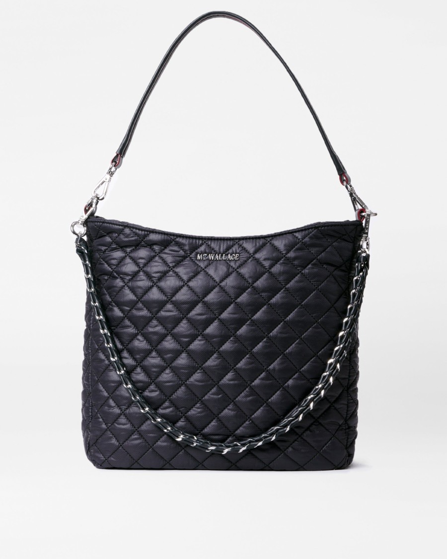 Women MZ Wallace | Crosby Hobo Black Rec